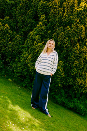 Byoung Bydanta Jogger pants 3 blue mix