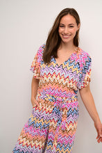 Load image into Gallery viewer, CULTURE CUKENDALL JUMPSUIT MULTI
