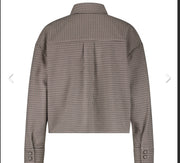 Red Button SRB4715 Blousejacket pied de poule black latte Sm