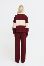 BYOUNG BYpusti contrast polo pullover