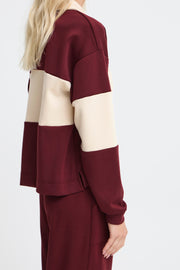 BYOUNG BYpusti contrast polo pullover
