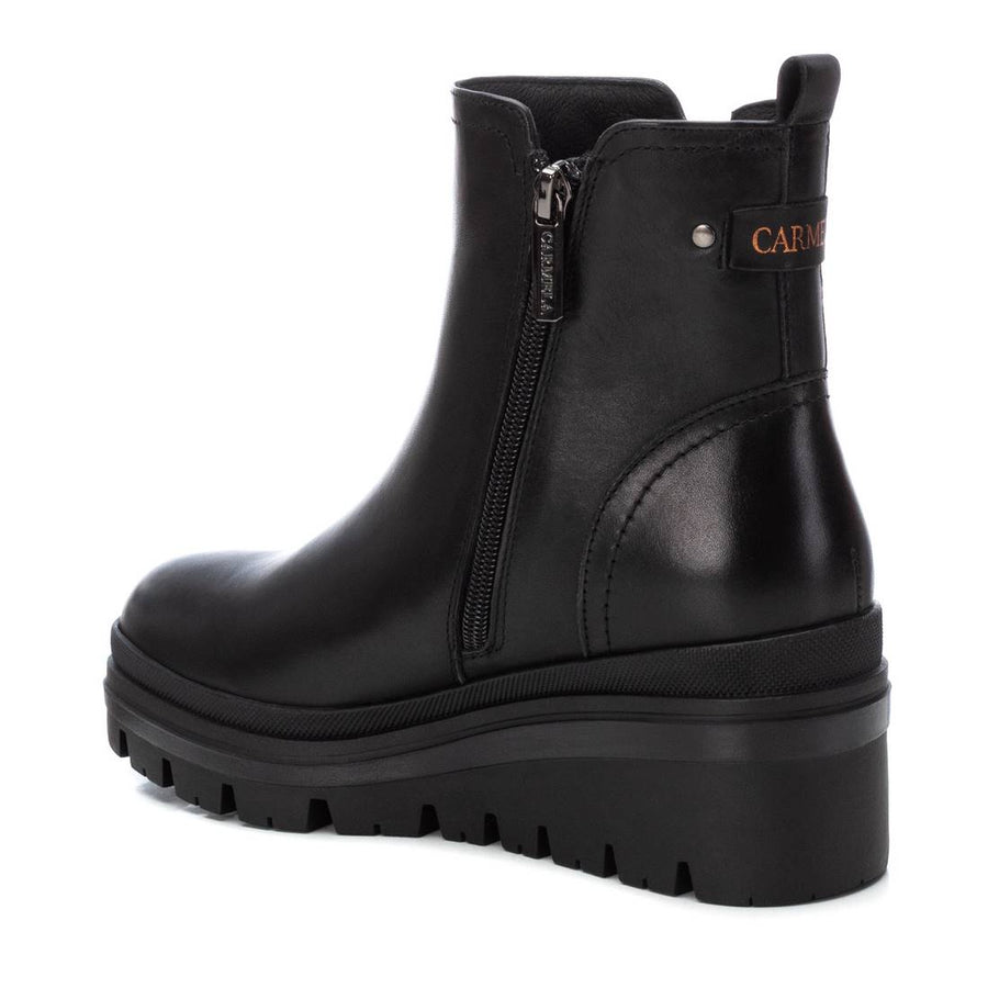 Carmela 16200901 Black Wedge Boot