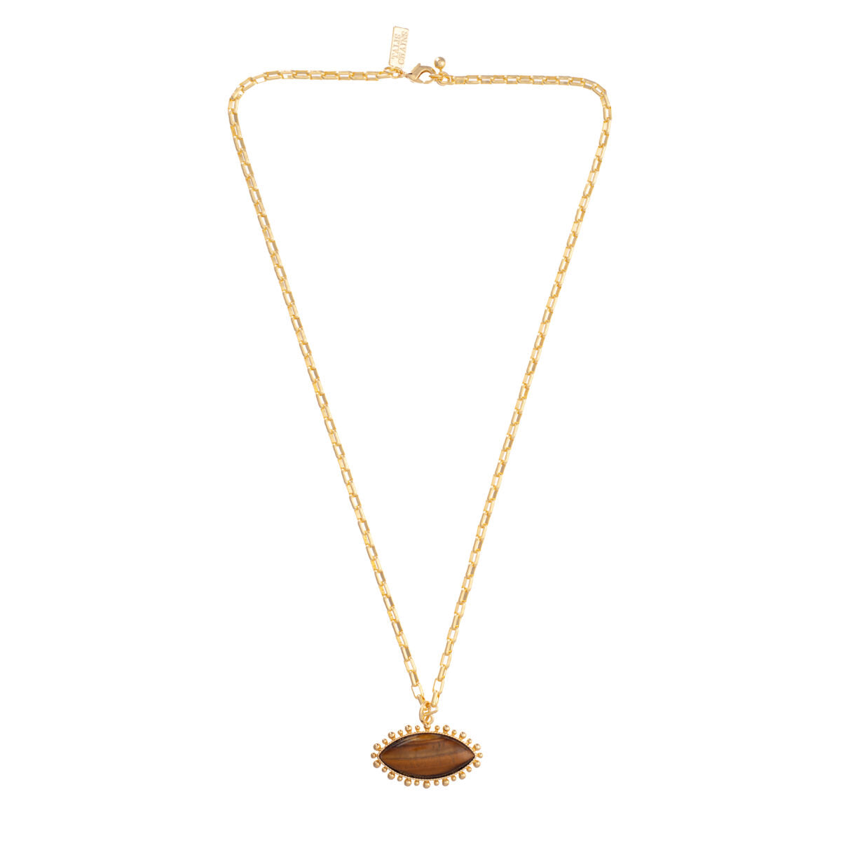 Talis Chains Tigers eye pendant necklace