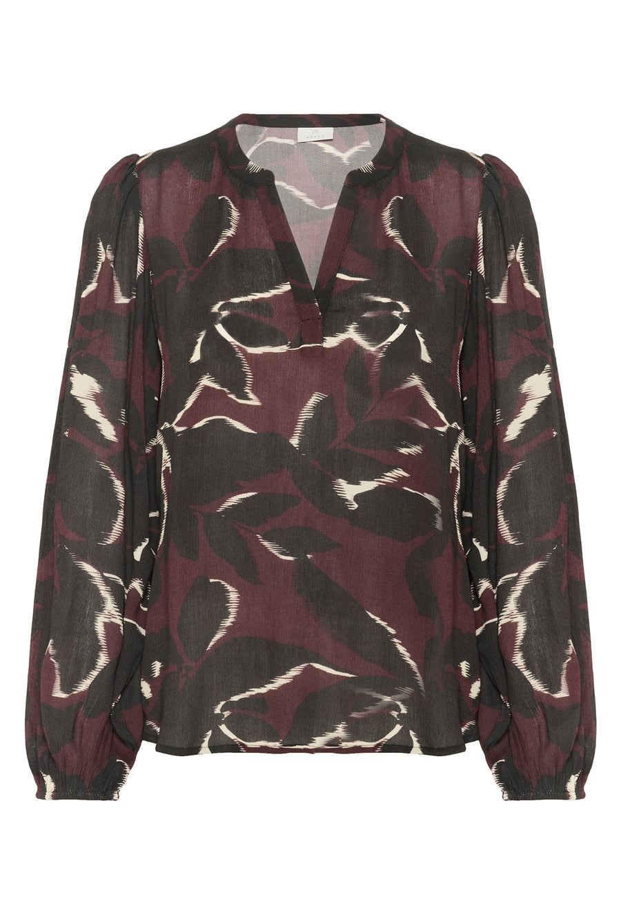 Kaffe KAbeate Amber Blouse wine
