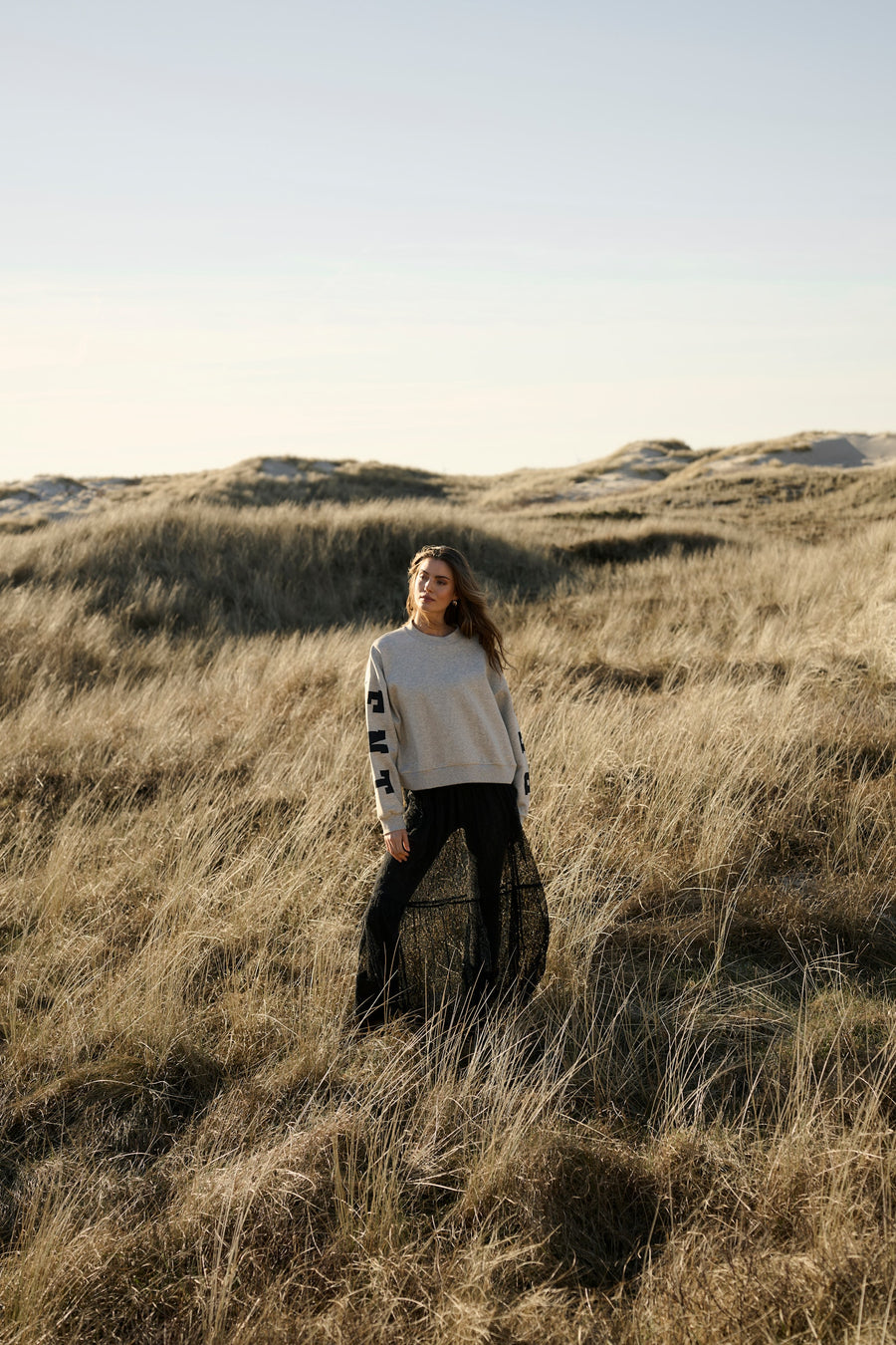 Kaffe Kalise Sweatshirt grey