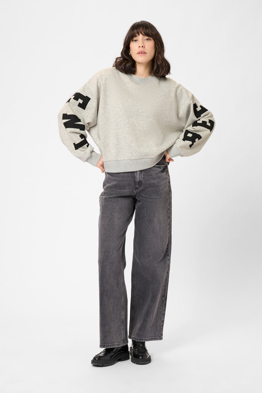Kaffe Kalise Sweatshirt grey