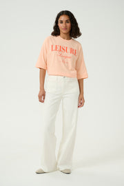 Kaffe KAkarla Twill jeans chalk