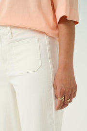 Kaffe KAkarla Twill jeans chalk
