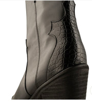 Shoe The Bear Stb298 Nancy Western Black