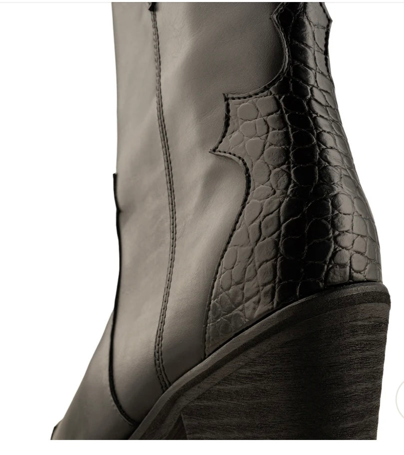 Shoe The Bear Stb298 Nancy Western Black