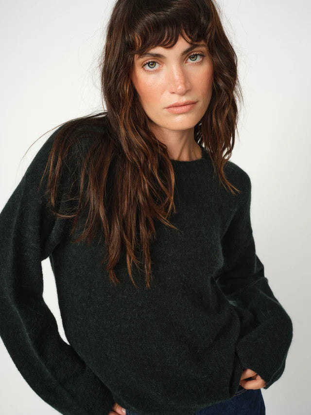Mos Mosh MMMape o neck knit scarab
