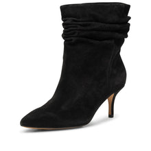 Load image into Gallery viewer, SHOE THE BEAR SLOUCHY BLACK SUEDE BOOTS

