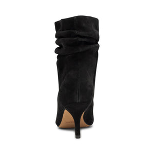 SHOE THE BEAR SLOUCHY BLACK SUEDE BOOTS