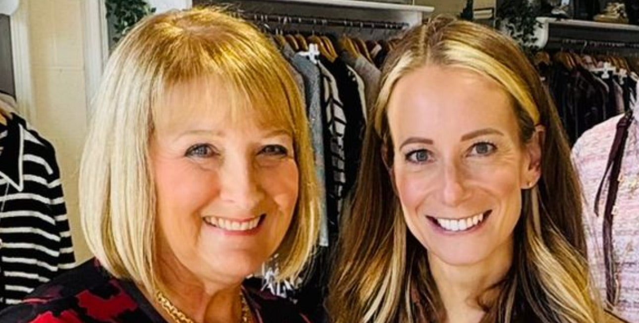 portrait of julie and heidi