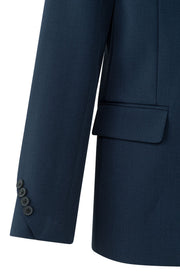 Yaya 01-501055-410 woven blazer navy