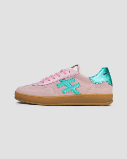 Another Trend A0321166 Silk pink and green 1