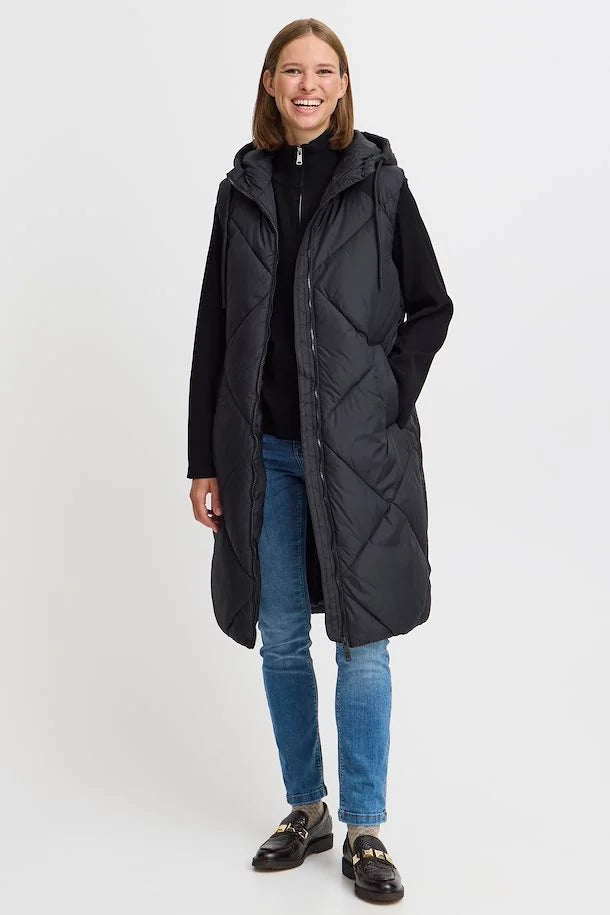 Byoung Bybomina Waistcoat Black