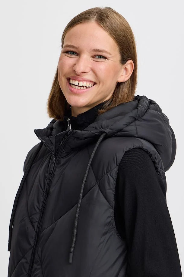 Byoung Bybomina Waistcoat Black