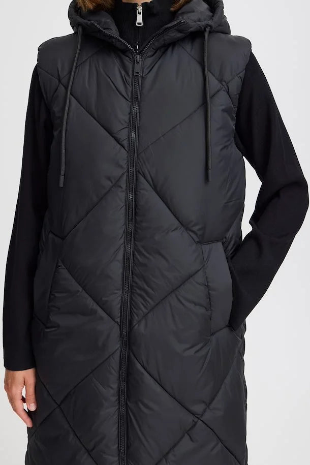 Byoung Bybomina Waistcoat Black