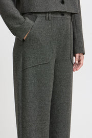 Byoung Byetona Pants Grey Melange