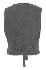 Byoung Byeytona Waistcoat Grey Melange