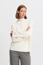 Load image into Gallery viewer, Byoung Bymmorla Halfzip Jumper Birch
