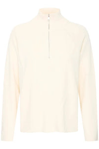 Byoung Bymmorla Halfzip Jumper Birch