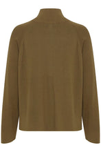 Load image into Gallery viewer, Byoung Bymmorla Halfzip Jumper Olive
