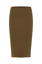 Load image into Gallery viewer, Byoung Bymmorla Pencil Skirt Olive
