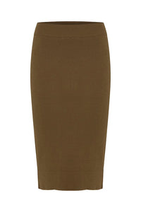 Byoung Bymmorla Pencil Skirt Olive