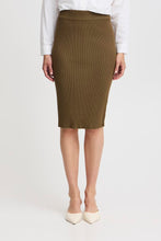 Load image into Gallery viewer, Byoung Bymmorla Pencil Skirt Olive
