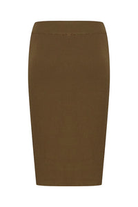 Byoung Bymmorla Pencil Skirt Olive