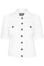 Load image into Gallery viewer, CULTURE CUBENTHA SS JACKET WHITE
