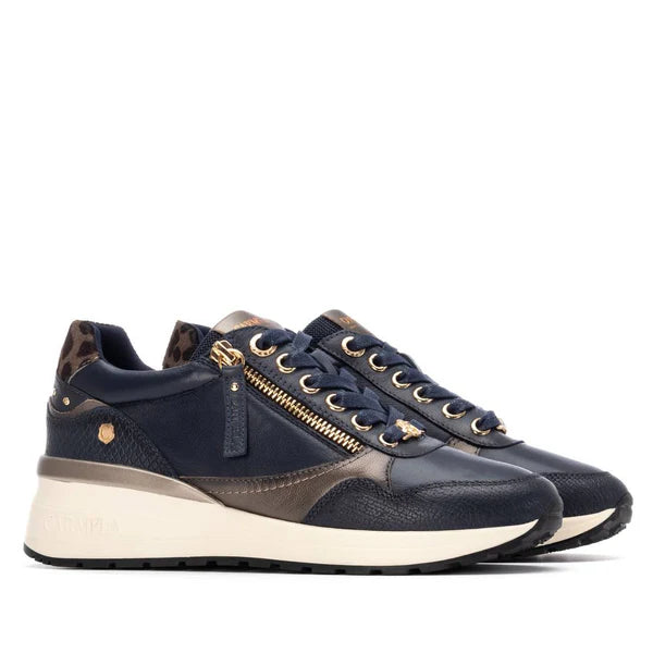 Carmela 16244207 navy zip pump