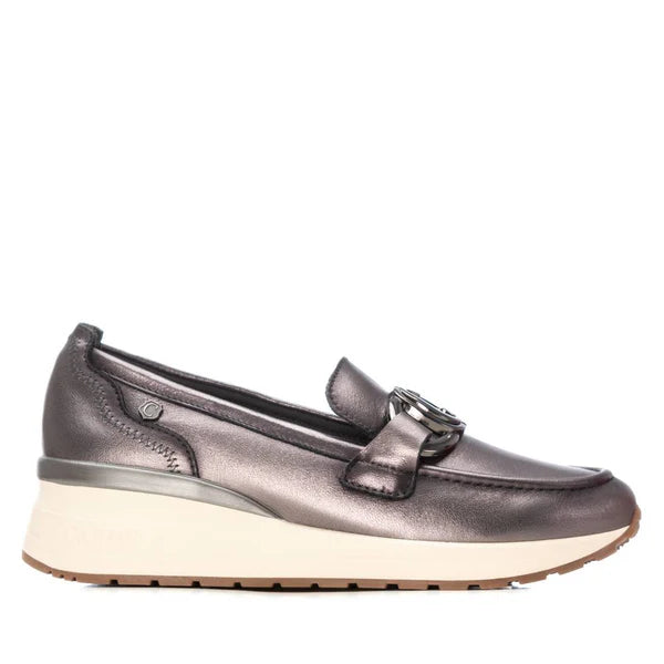 Carmela 1625202 silver loafer