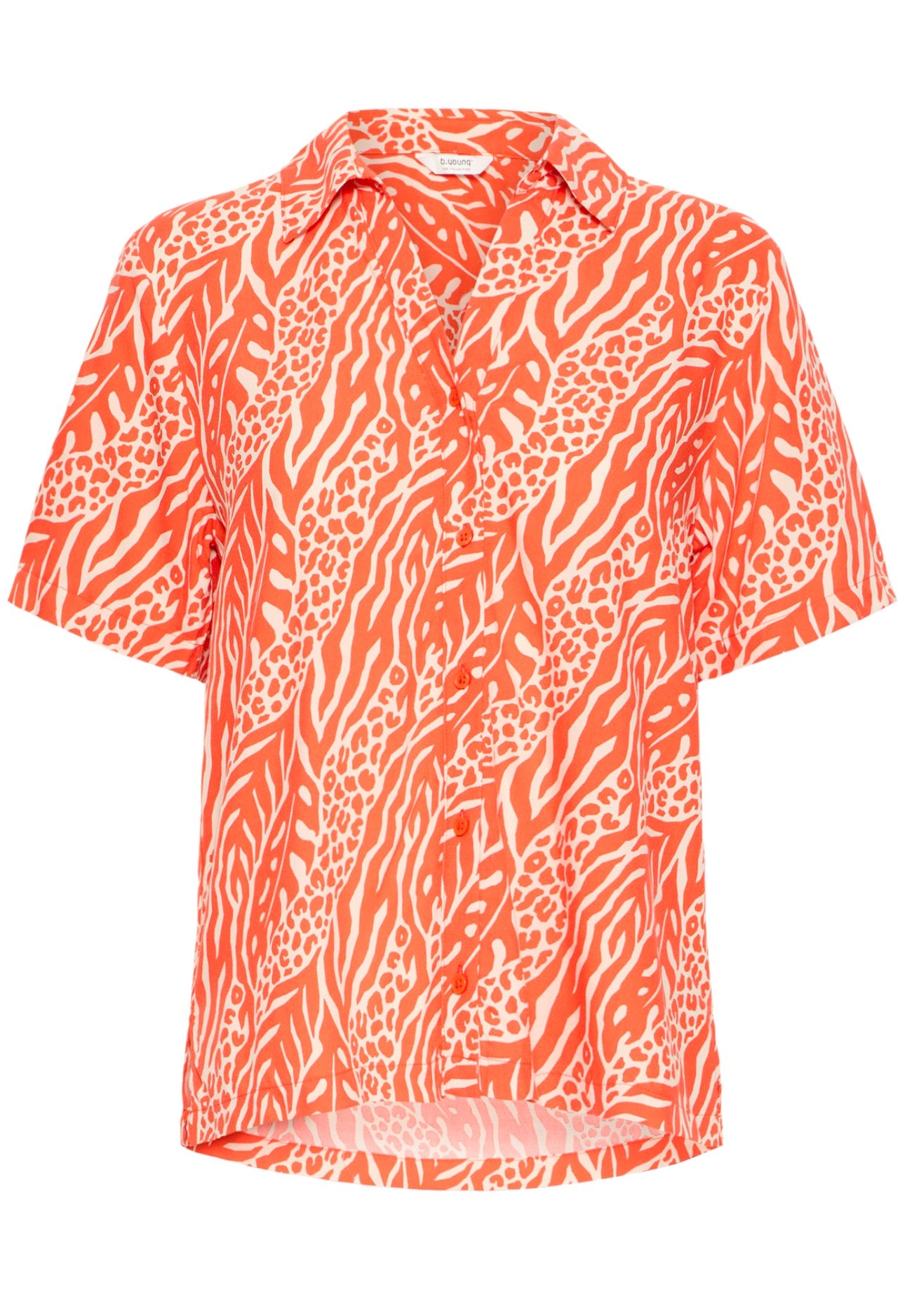 Byoung BYmmjoella Shirt Coral animal print