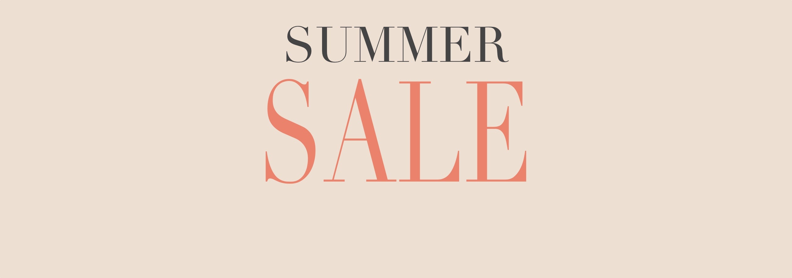 Summer Sale banner
