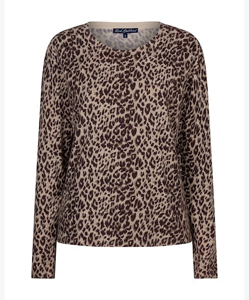 Red Button SRB5084 Sweet animal print burgundy