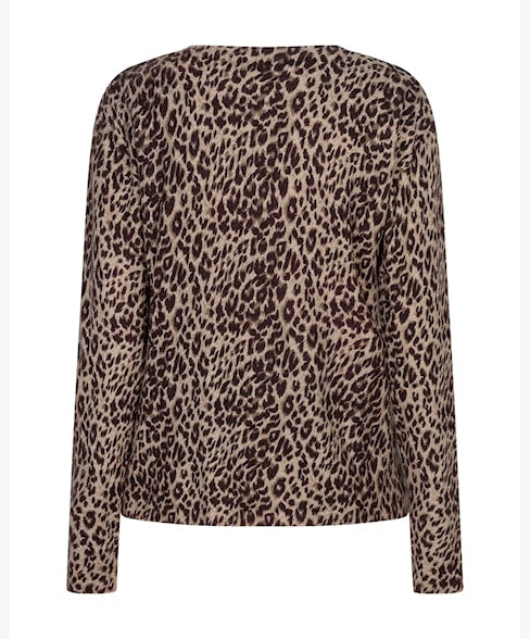 Red Button SRB5084 Sweet animal print burgundy