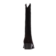 Carmela 16481 Chocolate cowboy boots