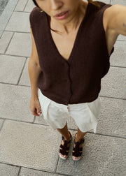 Macarena Anisa17 chocolate wedge