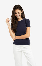 Yaya 01-719084 t shirt navy