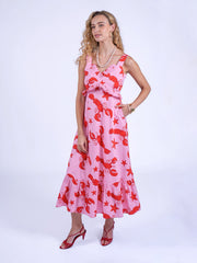 New Day Originals Aurora dress Lobster