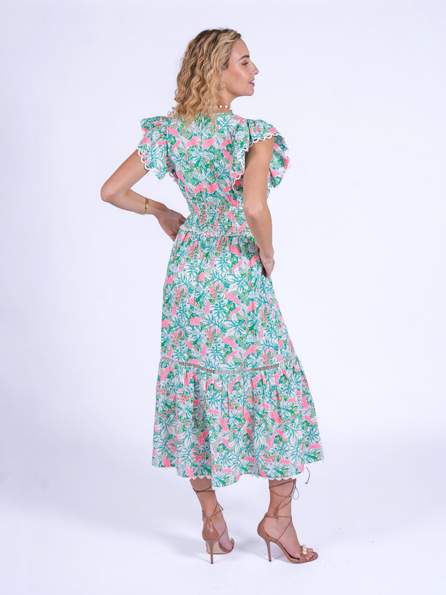 New Day Originals Misha Dress parrot