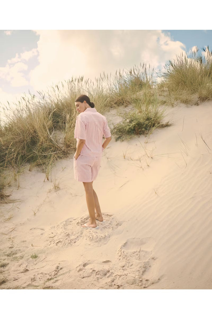 Kaffe KAlara shirt pink