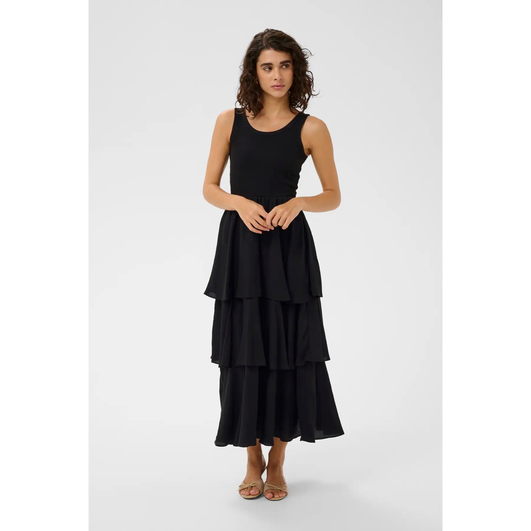 Kaffe KAerika dress black