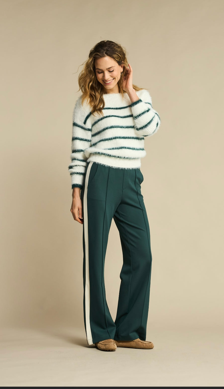 Red Button SRB4649A Colette Punta sidepatch green