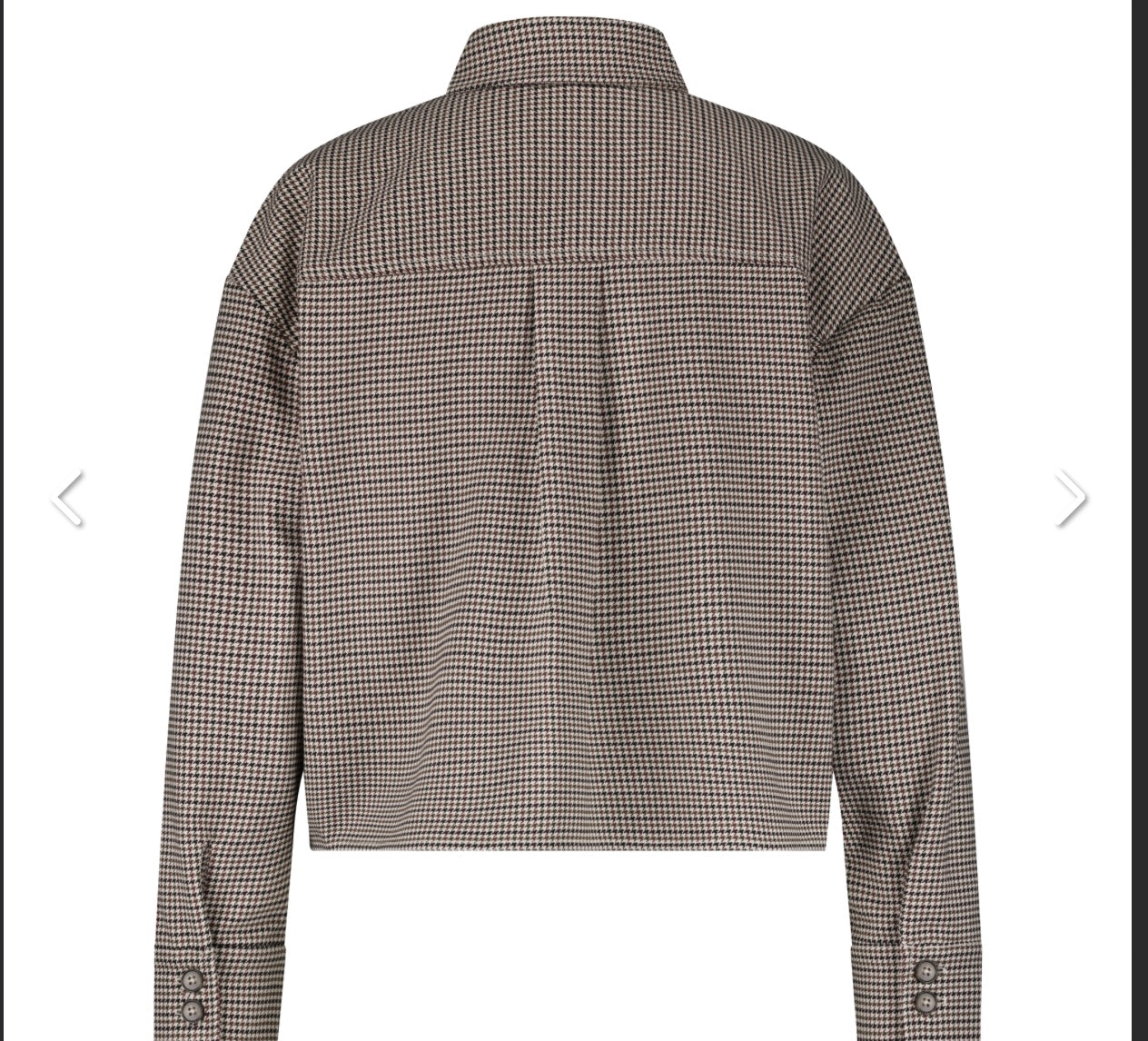 Red Button SRB4715 Blousejacket pied de poule black latte  Sm
