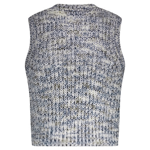 Red Button SRB4733 Cocoon sleeveless blue
