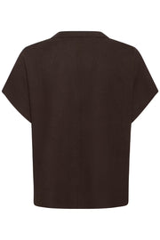 Kaffe KAmilia Wing SL blouse coffee
